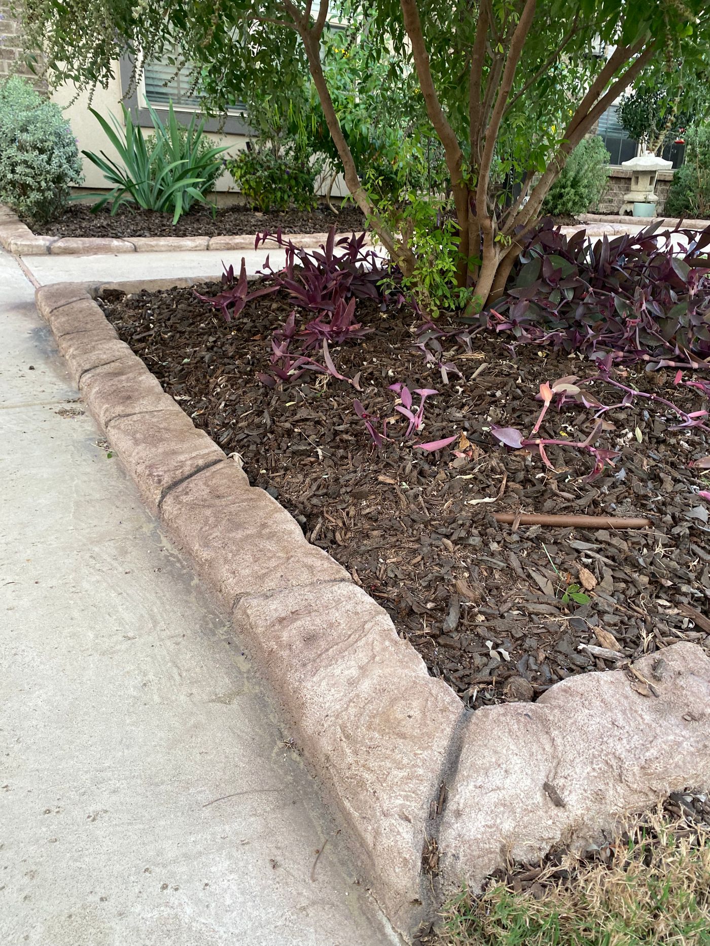 Gallery Concrete Flower Bed Curbing & Landscape Edging Border Magic